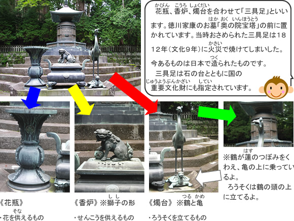 三具足